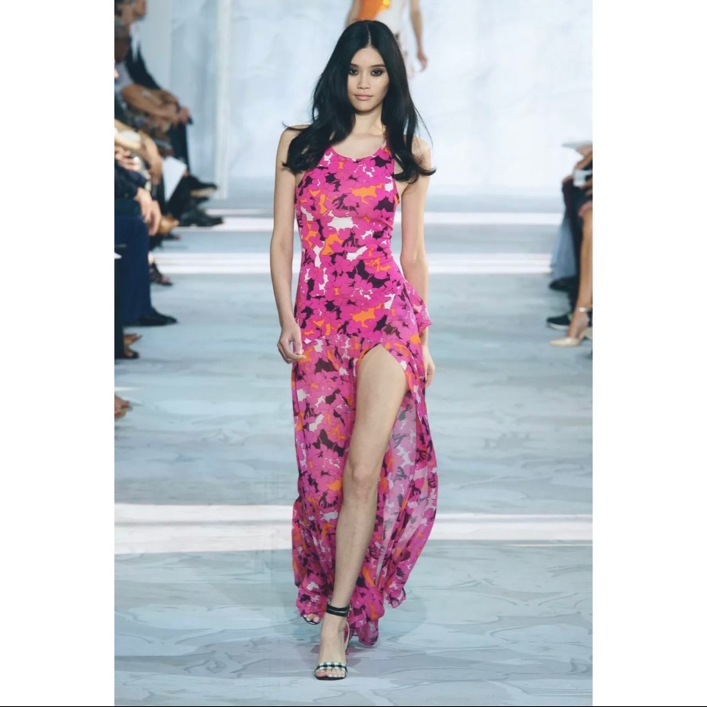Diane Von Furstenberg Sz 8 Maxi Dress